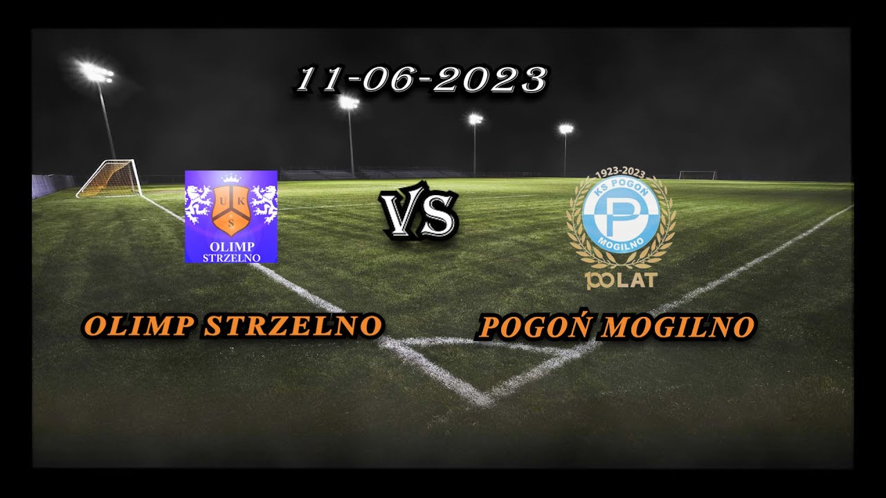 Olimp Strzelno vs Pogoń Mogilno (skrót)
