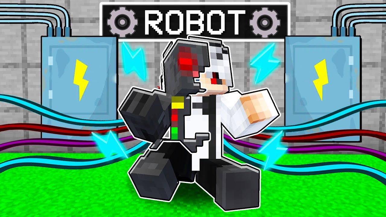 Viata UNUI ROBOT in Minecraft!