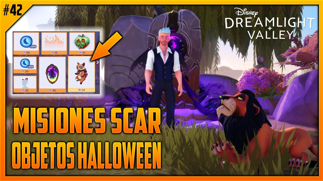 🦁 NUEVAS MISIONES DE SCAR Y NUEVO PASE DE BATALLA EP. 42 | DISNEY DREAMLIGHT VALLEY