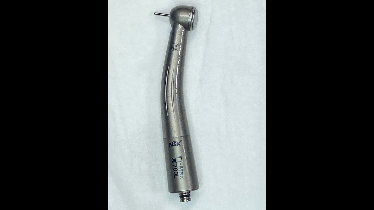 How to replace the cartridge for NSK TI MAX X700L handpiece