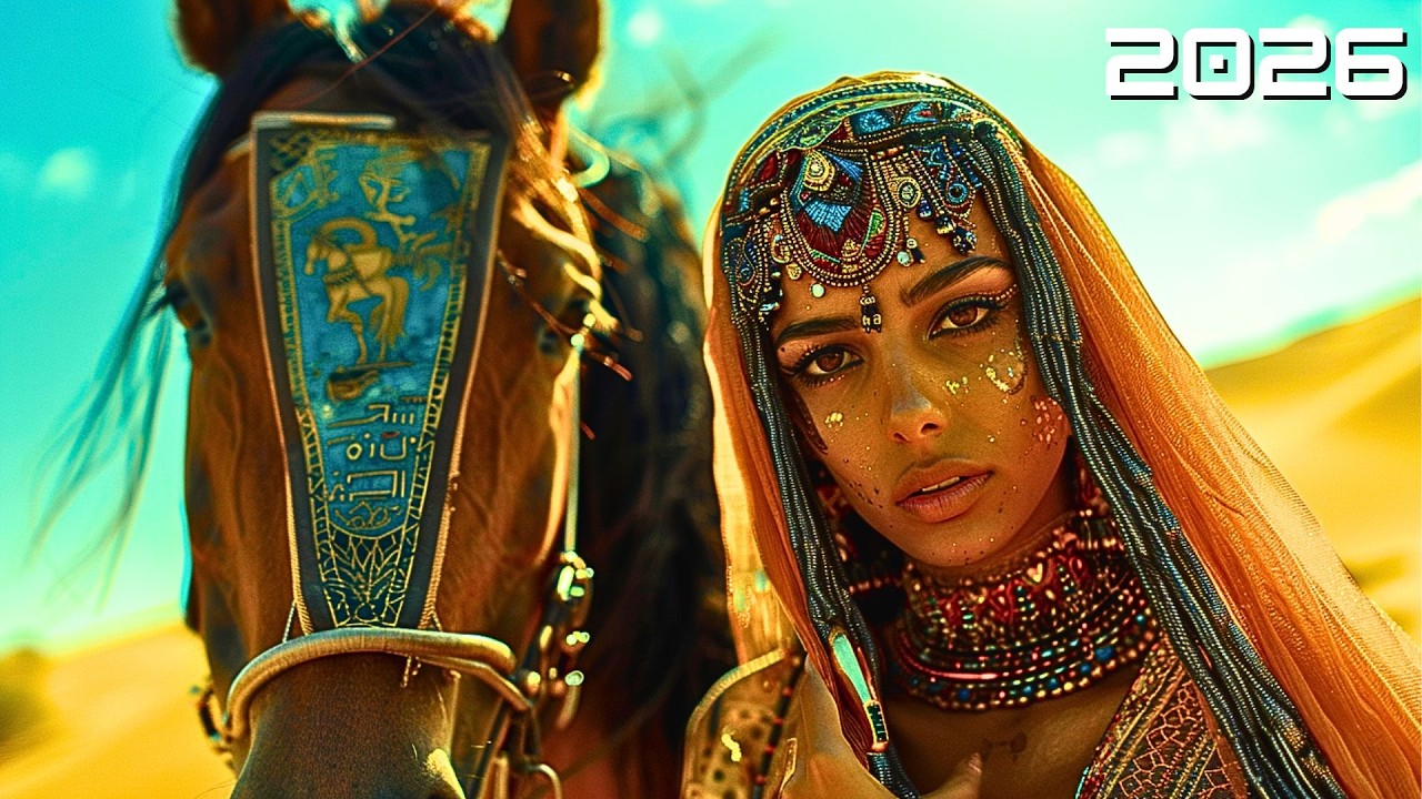 Arabic Instrumental Songs - Sunset Over Tribal Horizons | Instrumental Music 2026