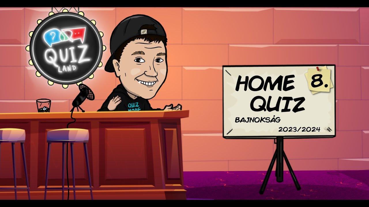 HomeQuiz bajnokság - kocsmakvíz otthonról | 4. évad 8. forduló | Quizland