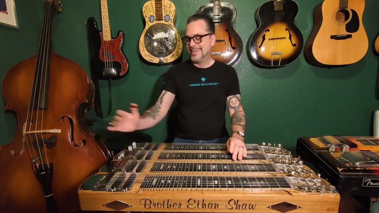 Guide to 8-string (lap or non-pedal) steel guitar tunings 