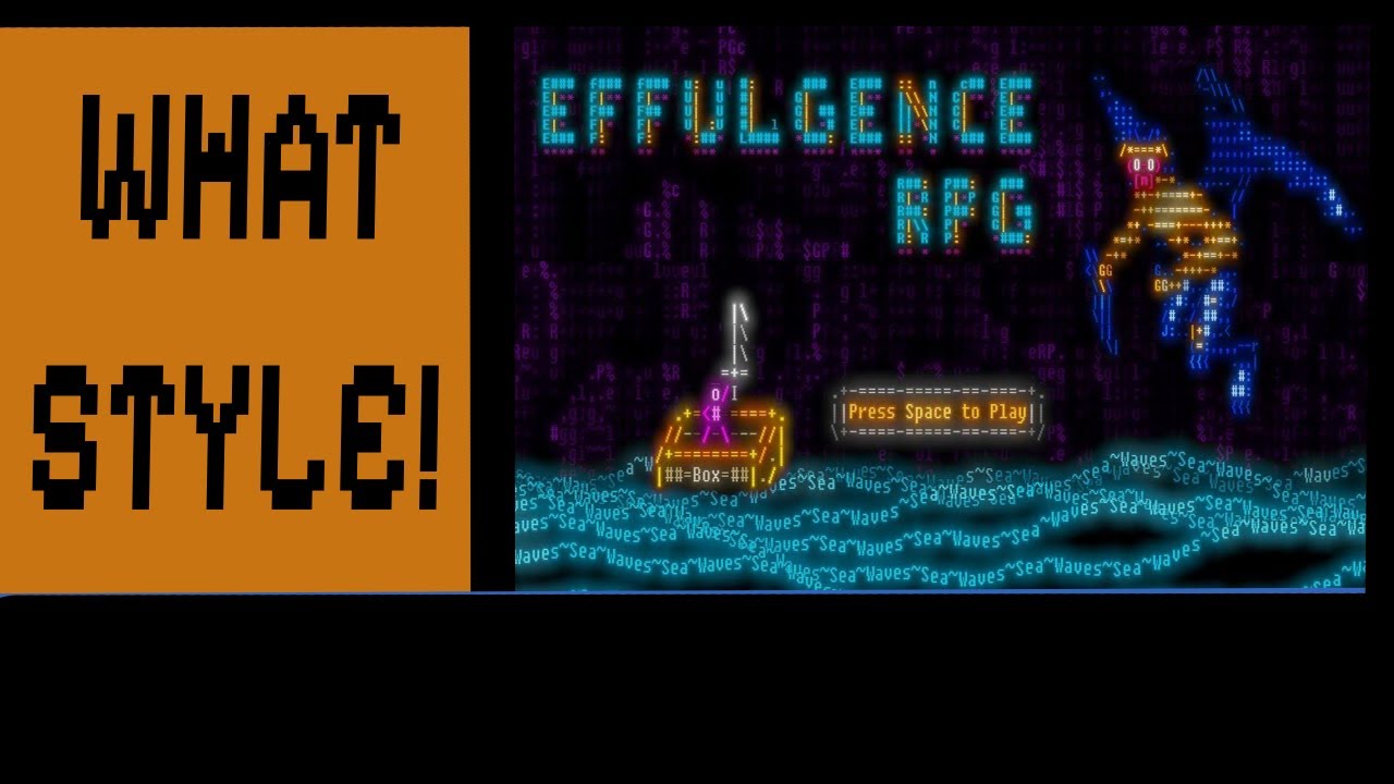 Checking out the Effulgence RPG - DEMO