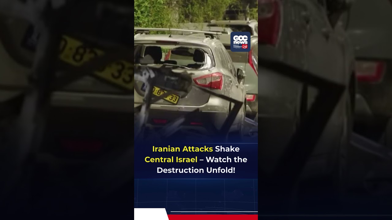Iranian Missile Strikes Damage Central Israel Neighbourhood | Breaking Middle East Tensions