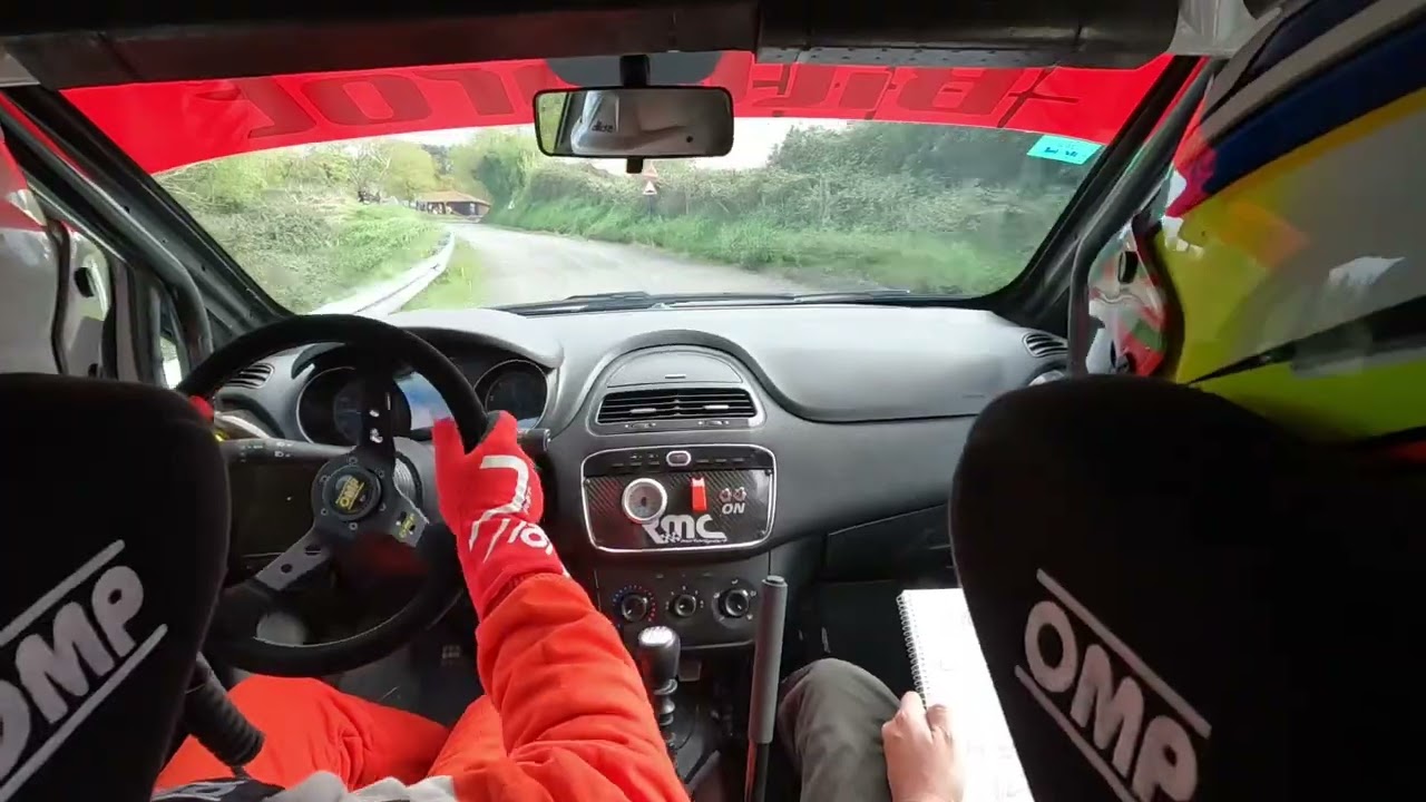 II Urdaibai Rally 2025. Natxo Zuloaga - Ion Ugaldebere. Abarth Punto Evo. Tc6 Foru - Gernika Lumo.