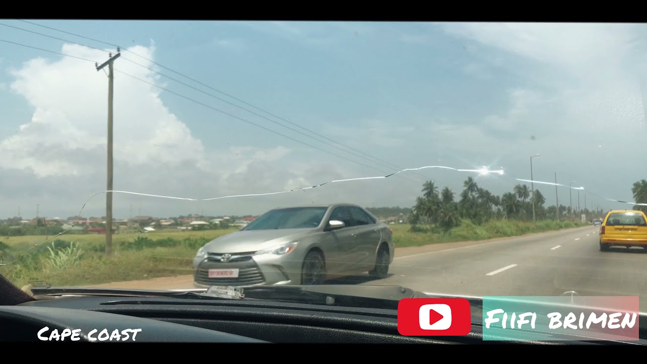 A ROAD TRIP FROM TAKORADI TO UNIVERSITY OF CAPE COAST - GHANA - WEST AFRICA