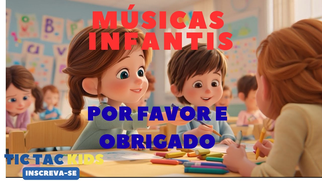 Por Favor e Obrigado 💛✨ | Música Infantil Educativa sobre Gentileza e Boas Maneiras