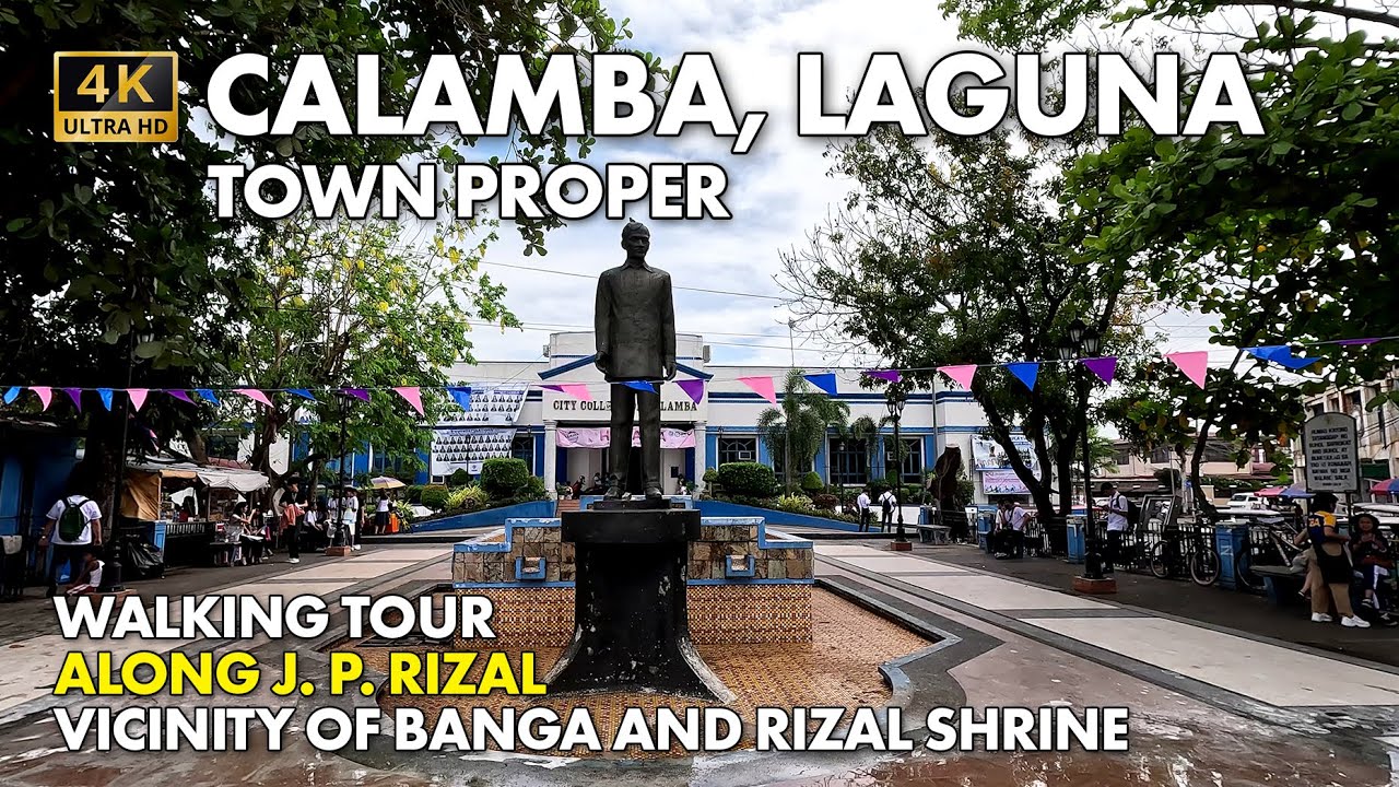 CALAMBA CITY TOWN PROPER, Laguna Philippines Walking Tour