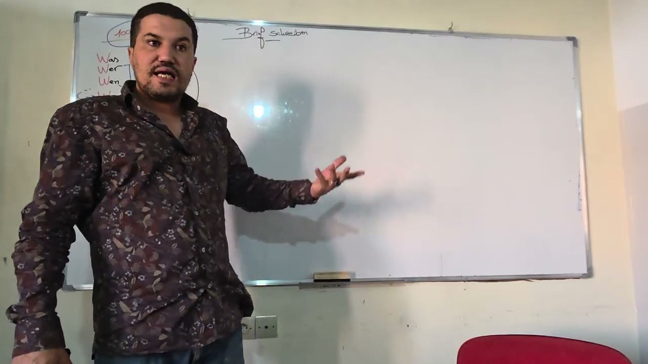 Prüfûg A1 schreiben Nador 12/10/2025 