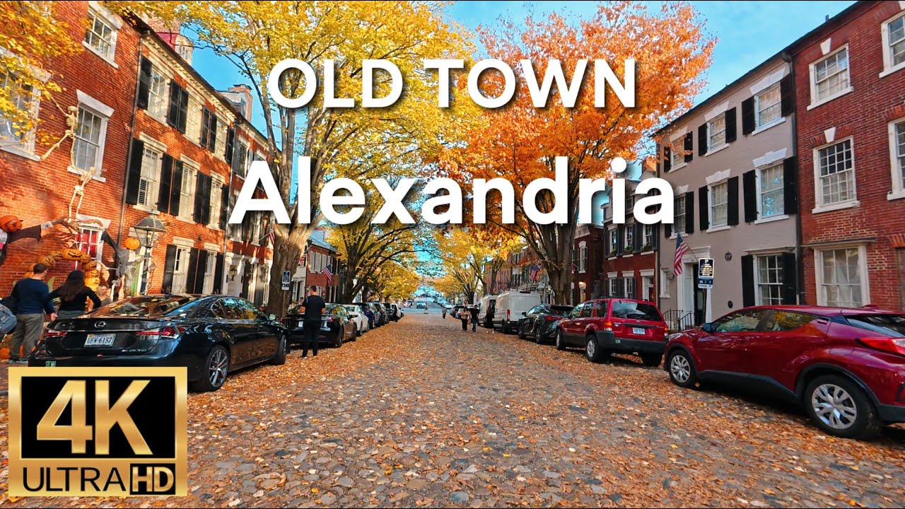 Driving Old Town Alexandria: From Iconic King St to Historic Cobblestones | 4K Immersive POV
