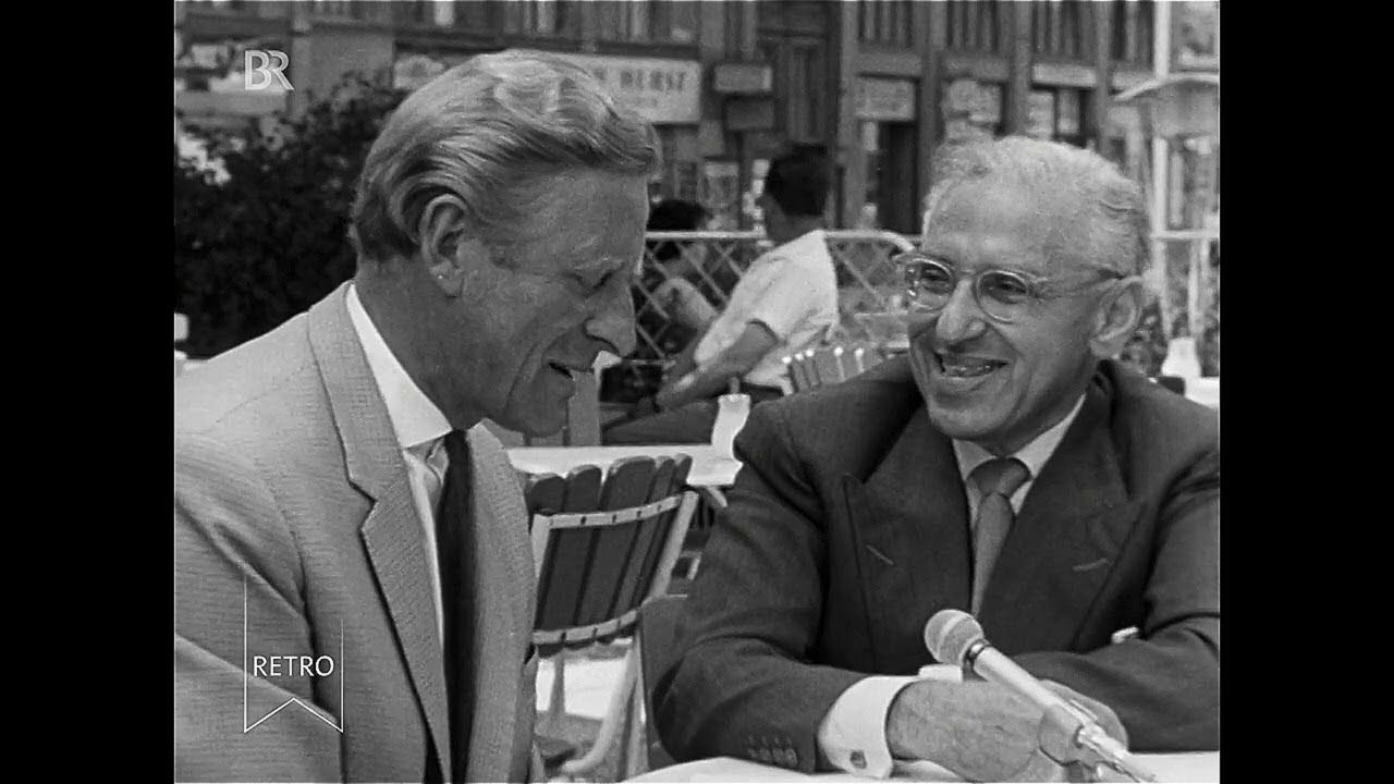 George Cukor in M&uuml;nchen 1962