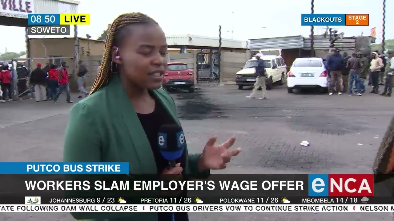 Putco Bus Strike | Workers slam employer's wage offer