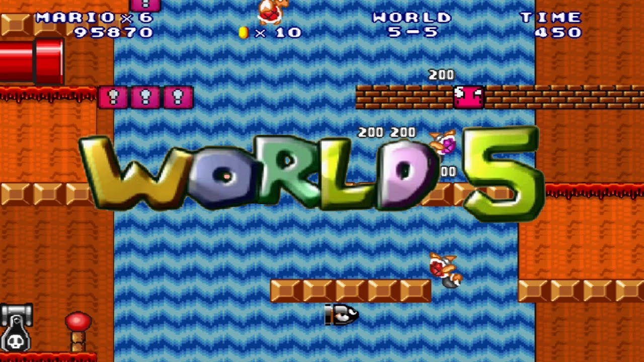 Mario Forever Rainbow Land v2.0 - World 5