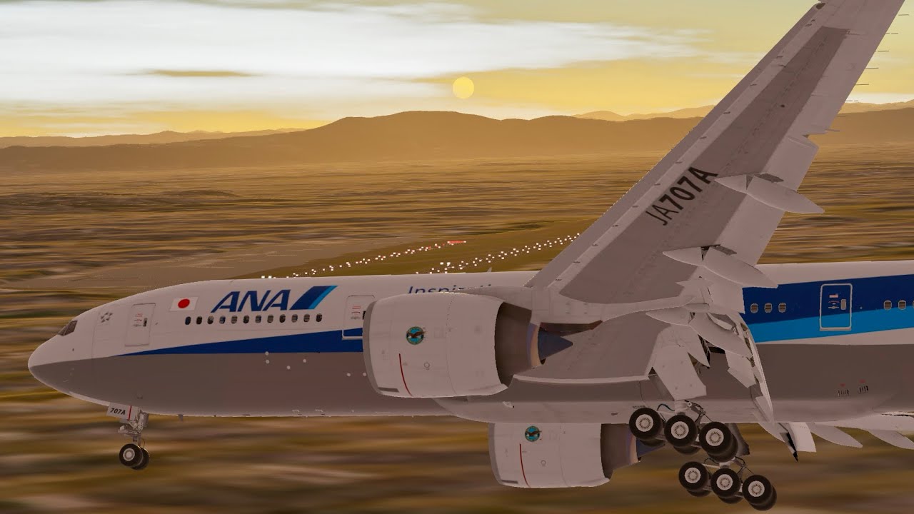 Infinite Flight 26.1 CINEMATIC: Tokyo (HND) to Osaka (ITM) | ANA | Boeing 777-200ER