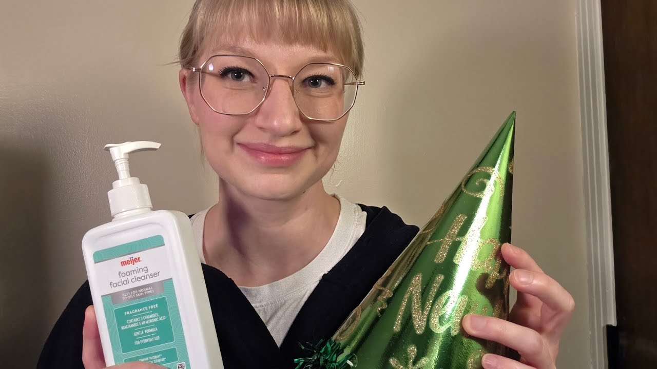 Get ready for bed after New Years Eve 🎇 ASMR