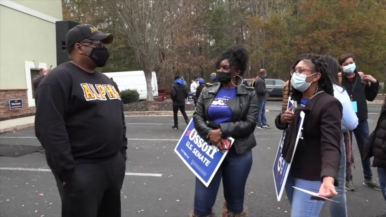 Jon Ossoff holds rally in Georgia!