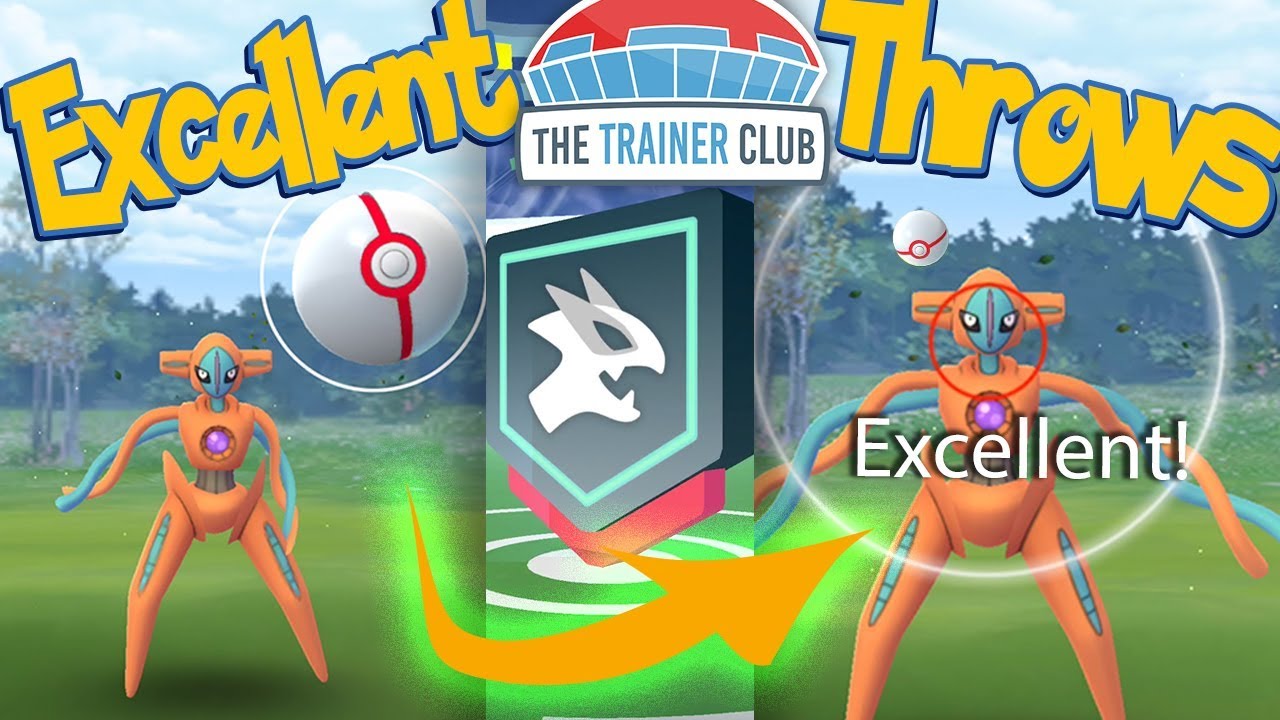 DEOXYS EXCELLENT THROWS EVERYTIME! Catch DEOXYS in POKEMON GO
