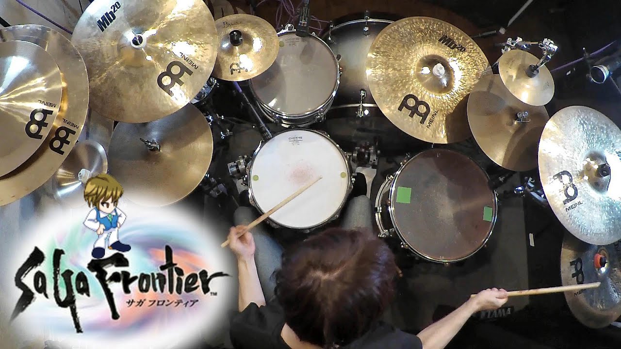 SaGa Frontier - Battle medley -  Drum Cover by  哲郎 (Tetsuro)