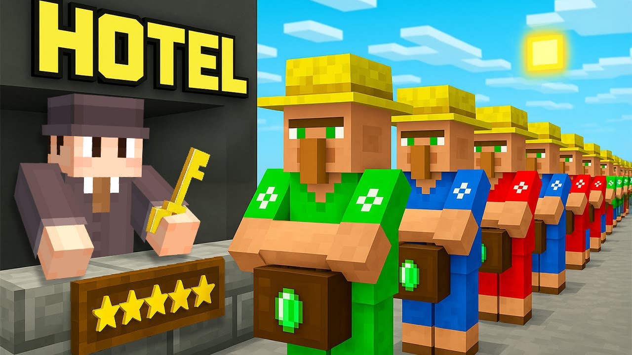 MINECRAFT, ALE OTWORZYŁEM HOTEL!