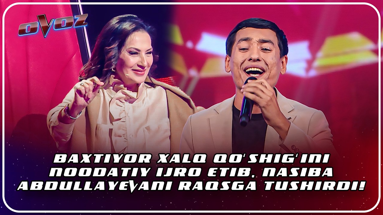 Ovoz 2-mavsum - BAXTIYOR | QURALAY - O&lsquo;ZBEK XALQ QO&lsquo;SHIG&lsquo;I