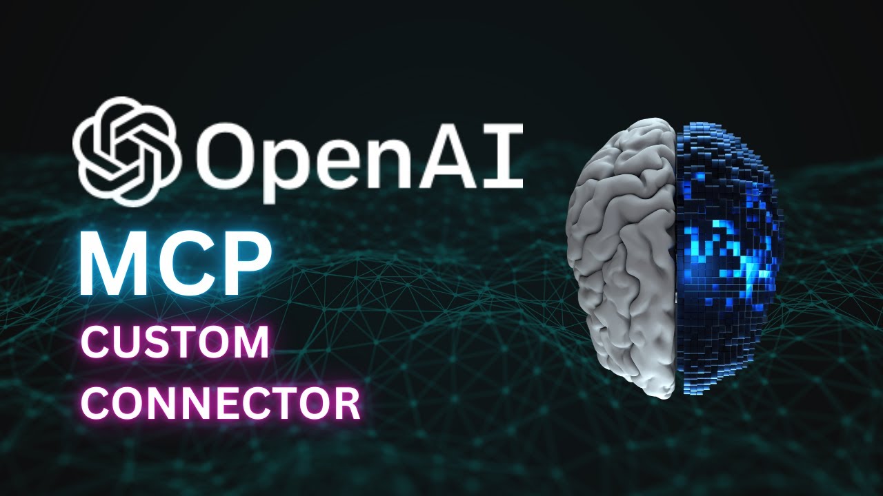 🔧 How to Add Custom MCP Tools to ChatGPT | Step-by-Step Guide