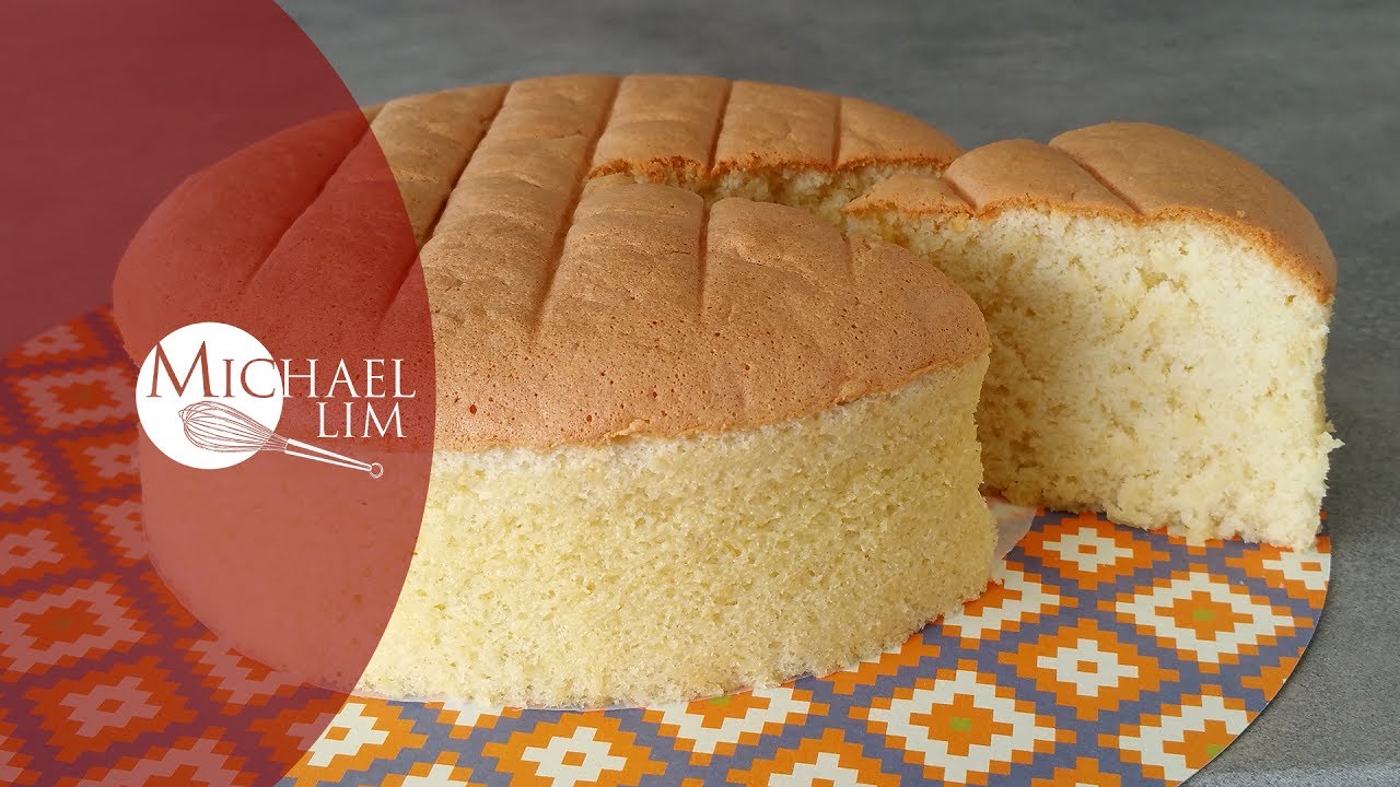 Coconut Cotton Sponge Cake