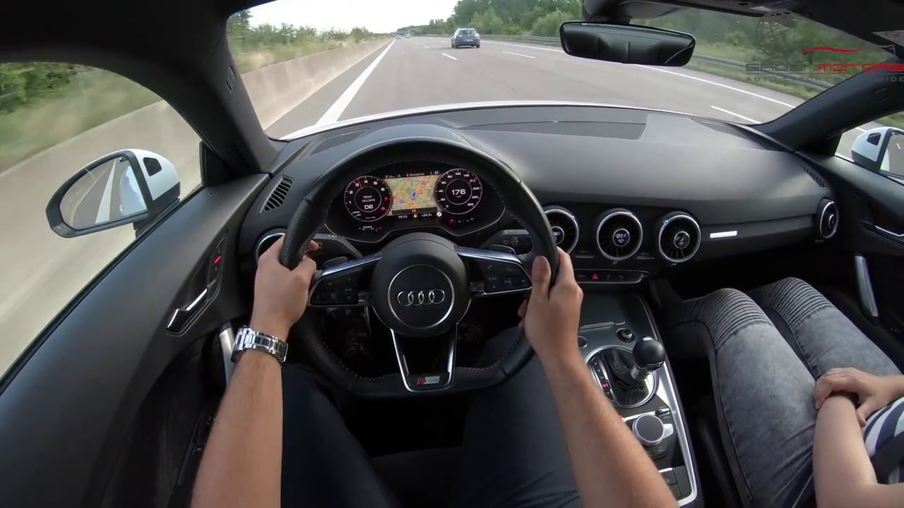 TOP SPEED AUDI TT COUPE 2.0 TSFI ON AUTOBAHN