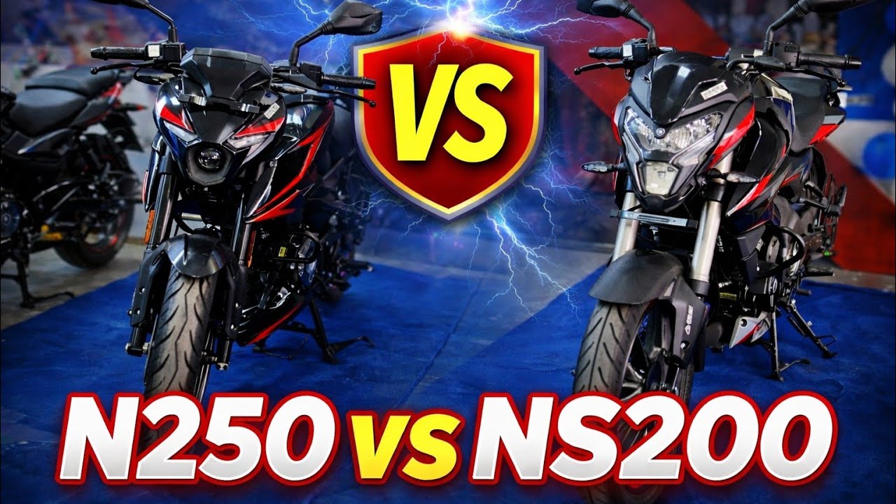 Bajaj Pulsar N 250 vs NS 200 | Price,Mileage,Features & Safety | Konsi Best Bike hai ? All Details 