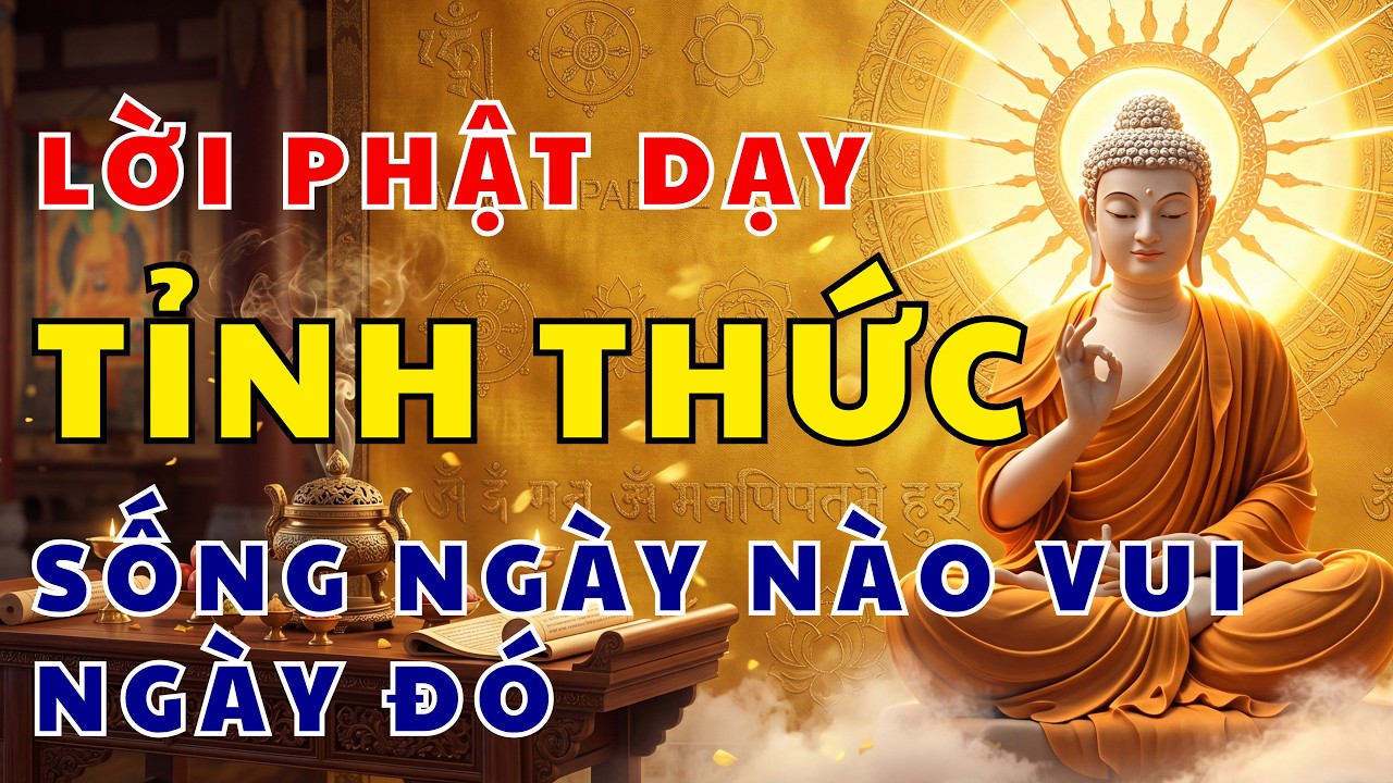 Lời Phật Dạy: Còn Sống Ngày Nào, Hãy Vui Ngày Đó - Nghe 1 Lần Tỉnh Thức Cả Đời