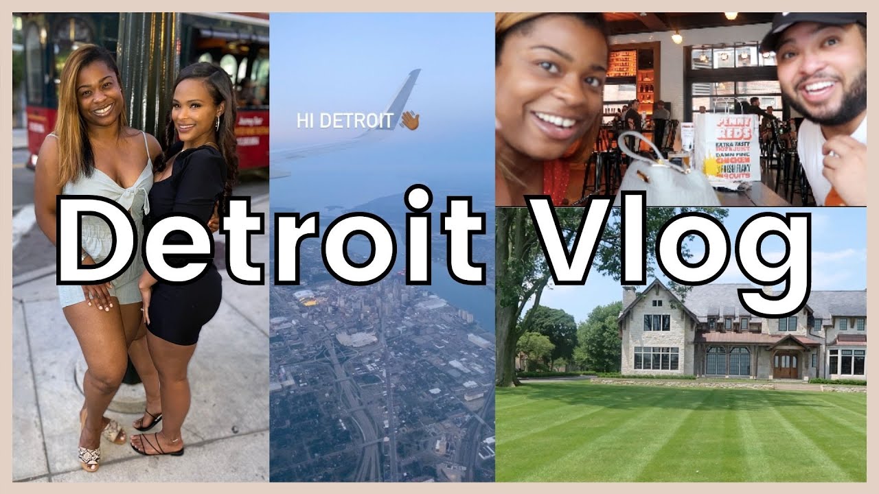 Detroit Vlog 2021 | First Time Traveling Since The Pandemic