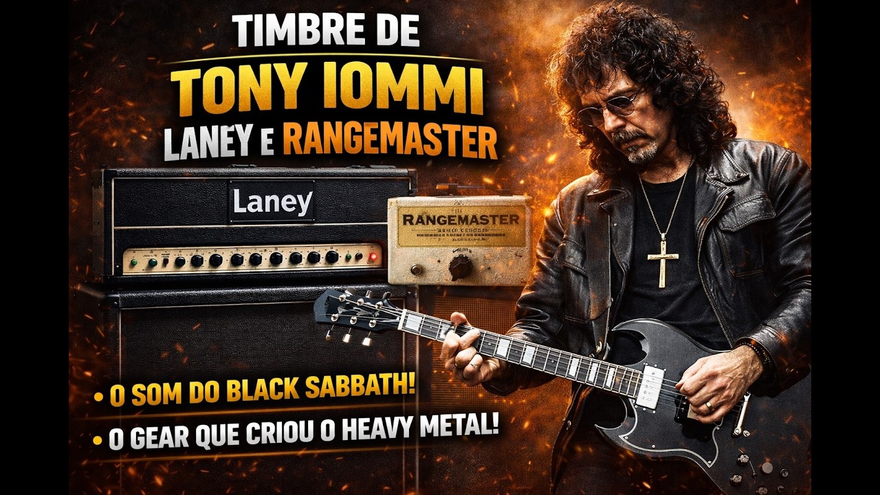 Como Tony Iommi Criou o Som do Black Sabbath com Laney
