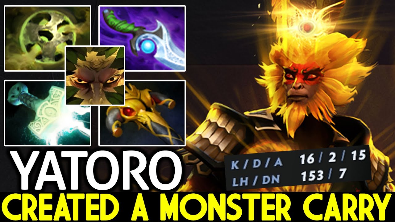 YATORO [Monkey King] Created a Monster Carry with OP Build Dota 2