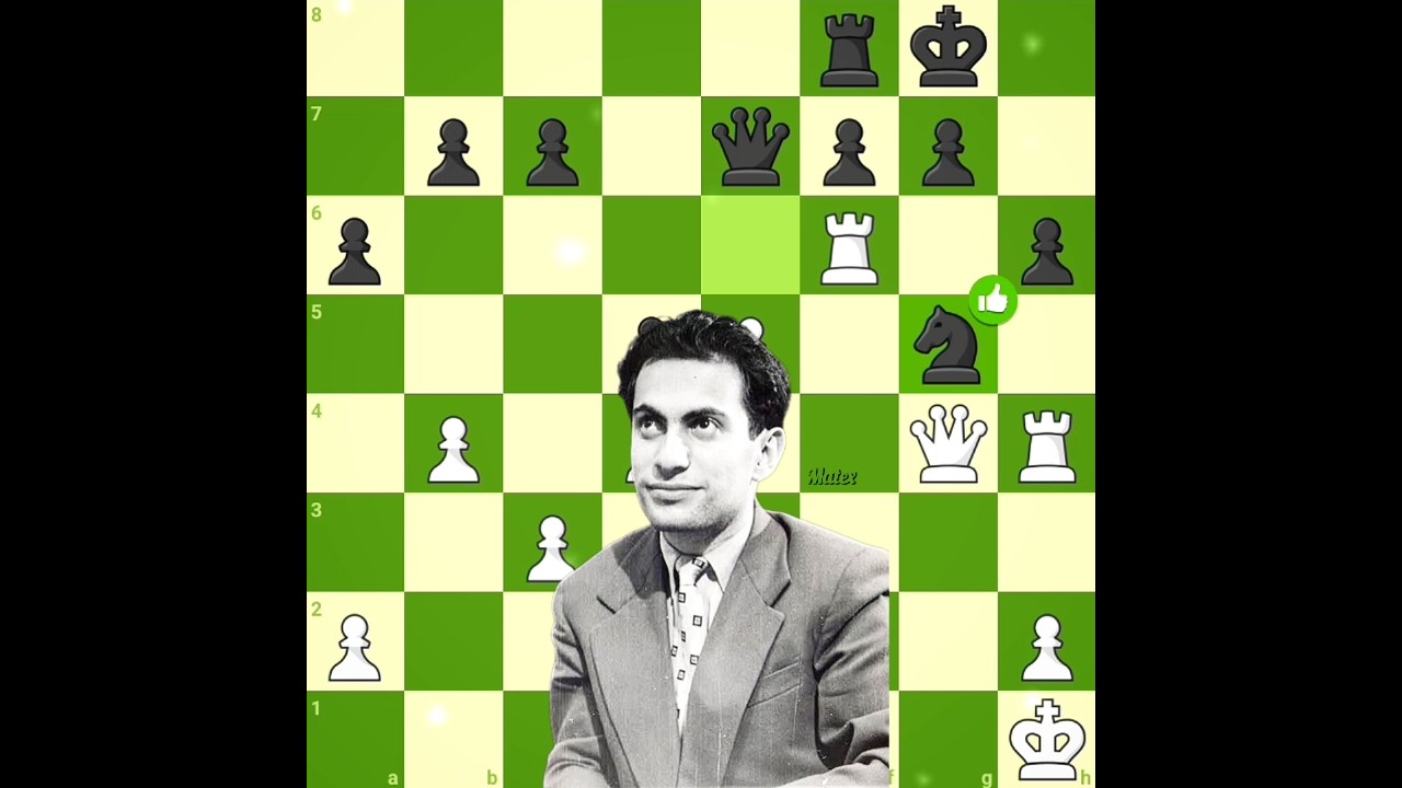 Mikhail Tal Brilliancy ✨💎 (16)