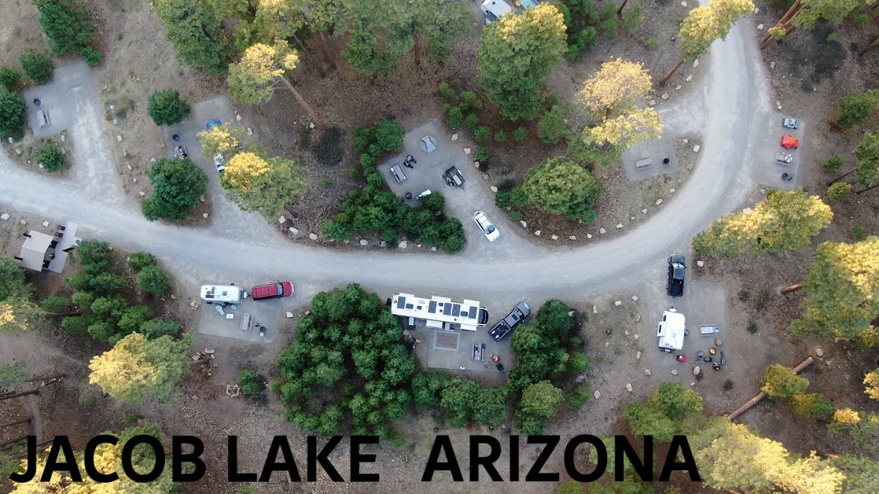 Camping at Jacob Lake Arizona