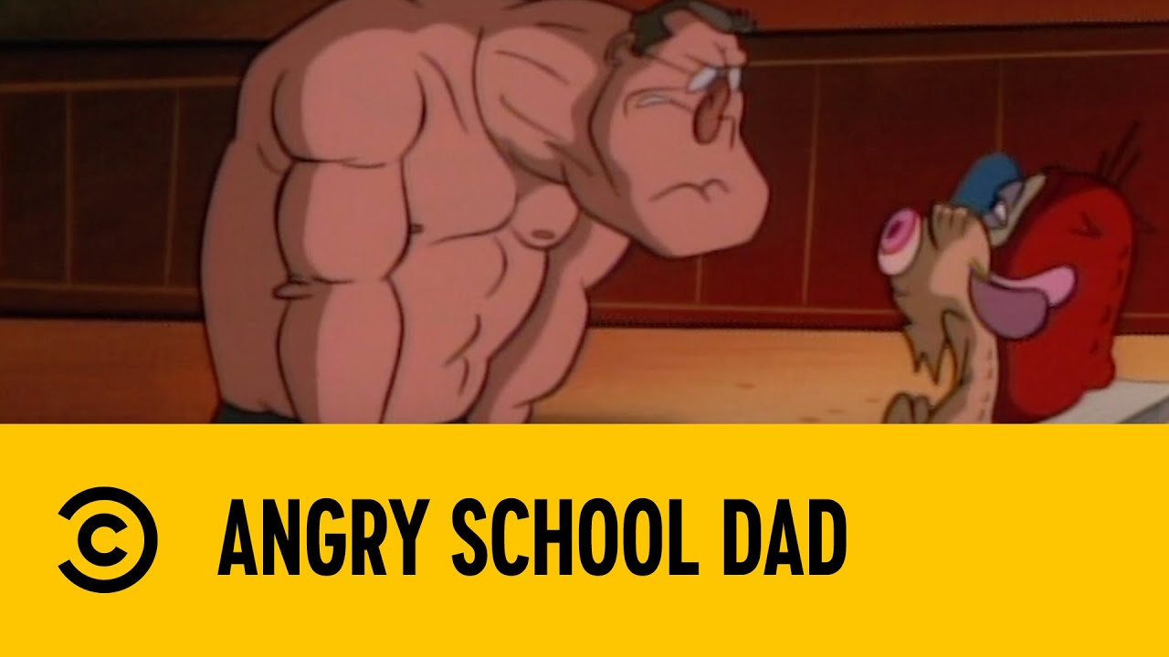 Angry School Dad | The Ren & Stimpy Show | Comedy Central Africa