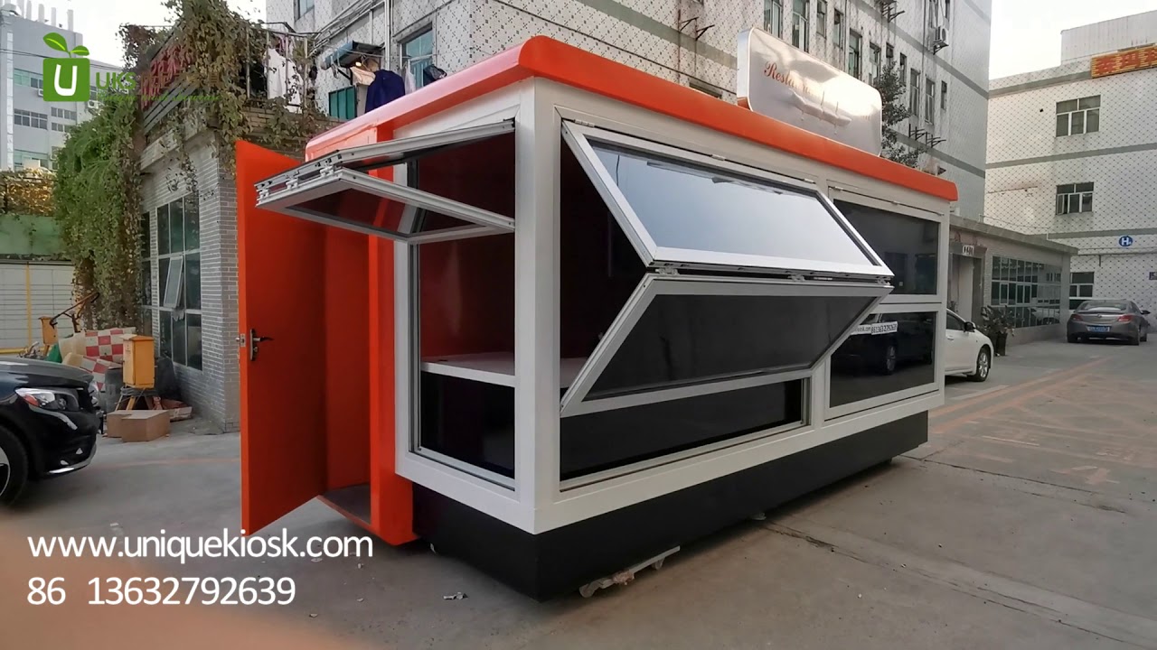 outdoor kiosk for juice bar kiosk | ice cream kiosk