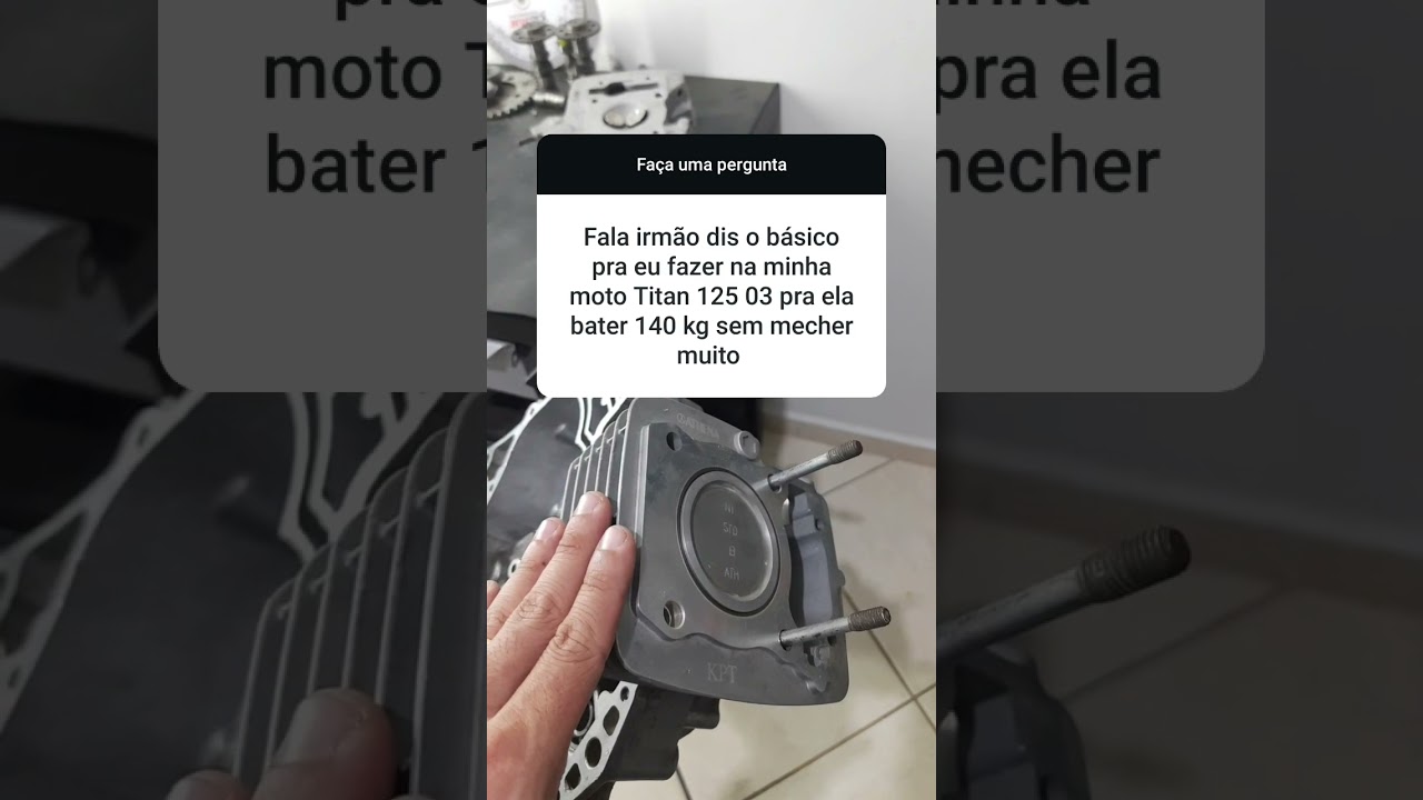 O que fazer fazer na titan 125 para atingir 140?