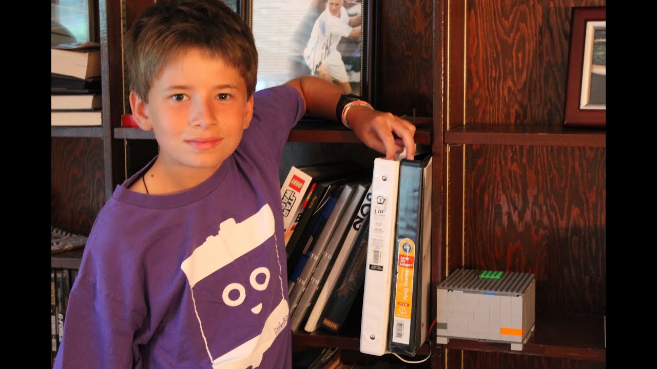 Notebook Hideaway, a Rule Your Room Kit Invention by Joshua Cox