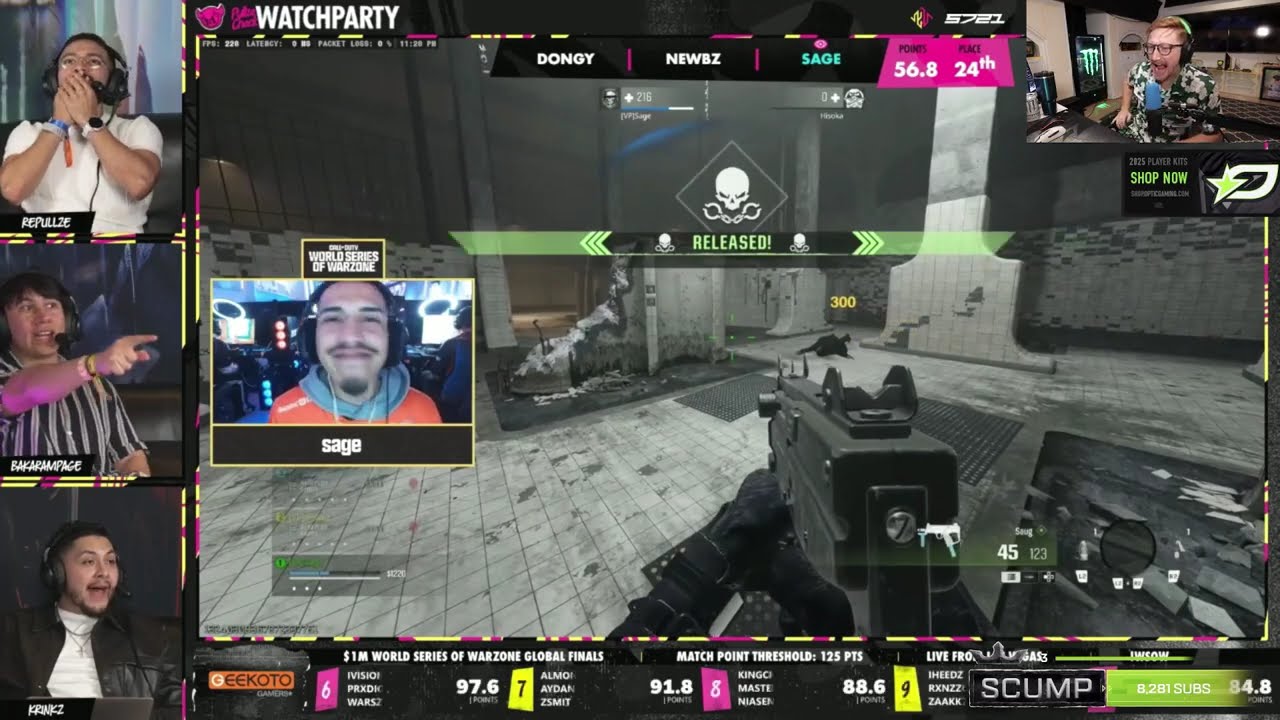 Реакция Скампа на победу Fifakill в Мировой серии Warzone! (ФИНАЛ ТУРНИРА С ПРИЗОВЫМ В 1 МИЛЛИОН ...
