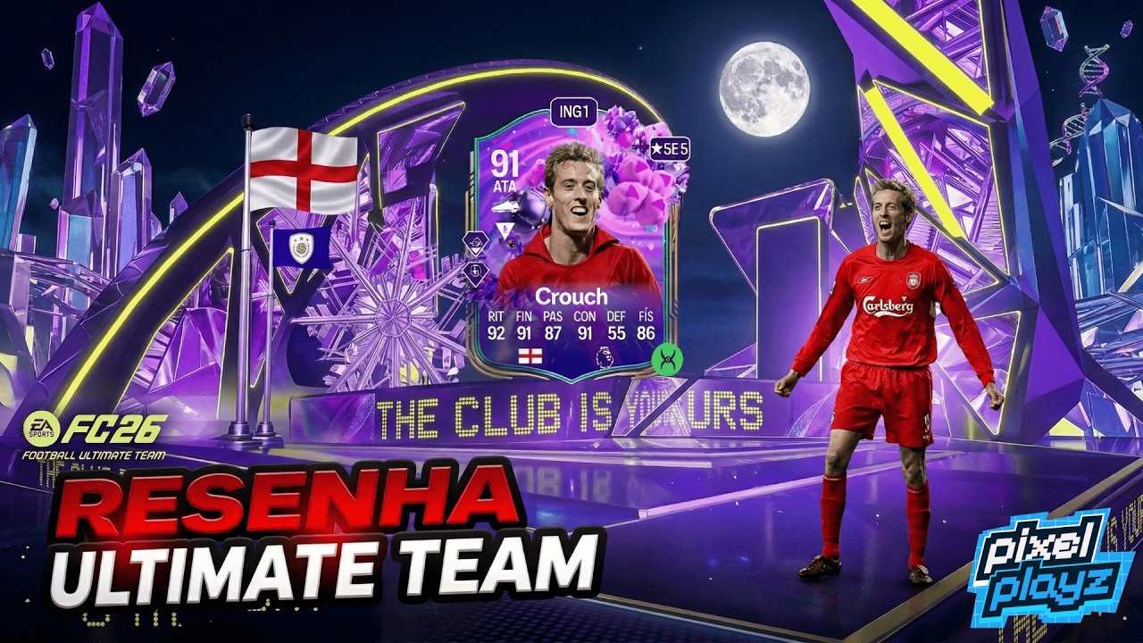 🔴 O GIGANTE TÁ IMPARÁVEL! Resenha Peter Crouch 91 FUT Birthday