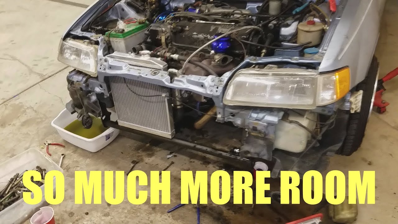 Ebay Turbo Build (New Radiator and Downpipe)