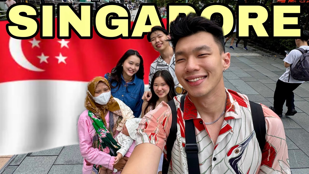 LEBARAN VINICA KE SINGAPORE⁉️ PERTAMA KALI KE LUAR NEGERI‼️