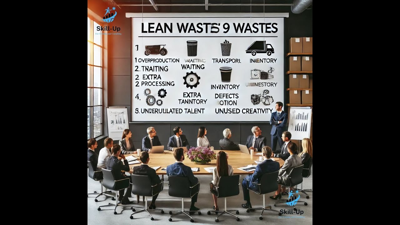 Lean's 9 Wastes | ورشة عمل الفواقد التسعة لنظام التصنيع الرشيق