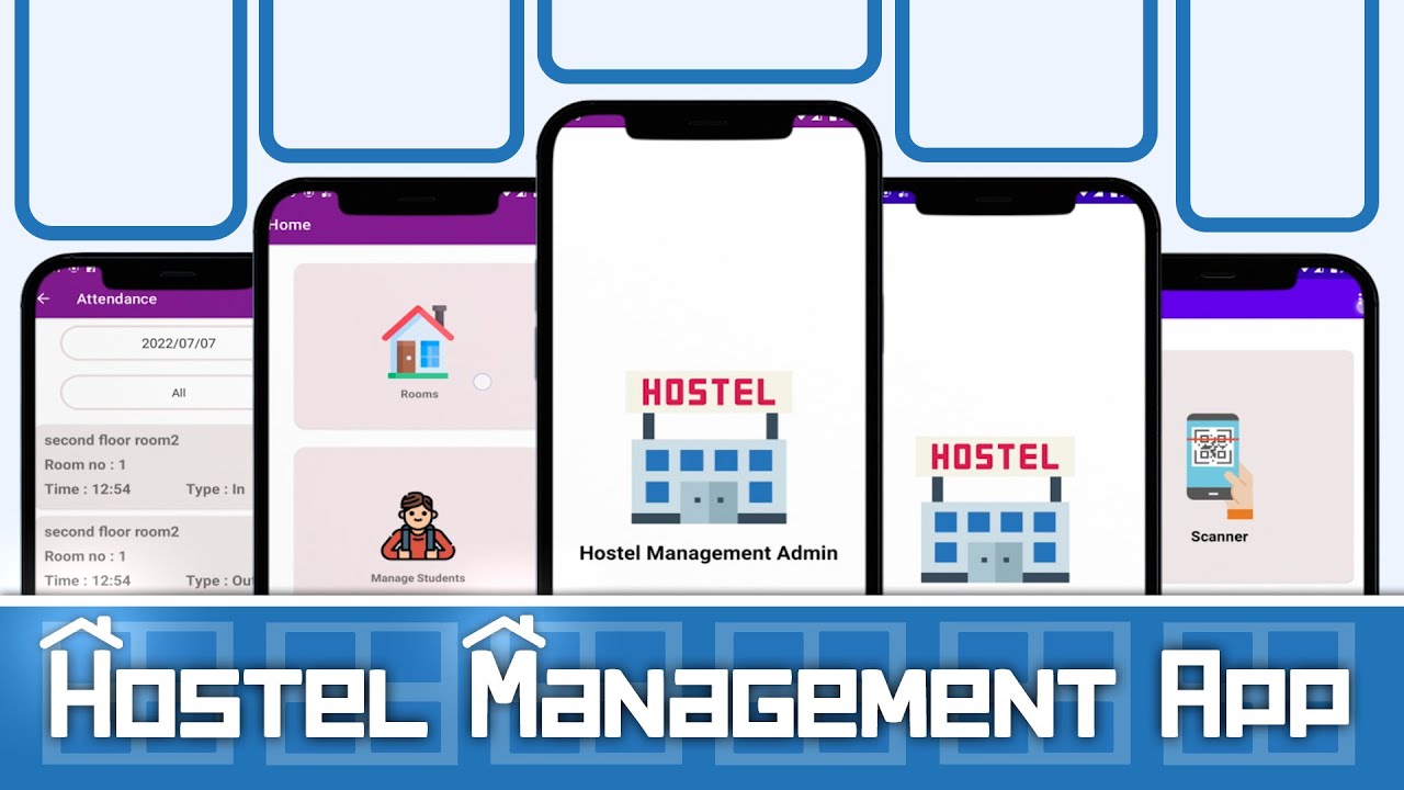 Hostel Management App using Android Studio | Android Project Ideas