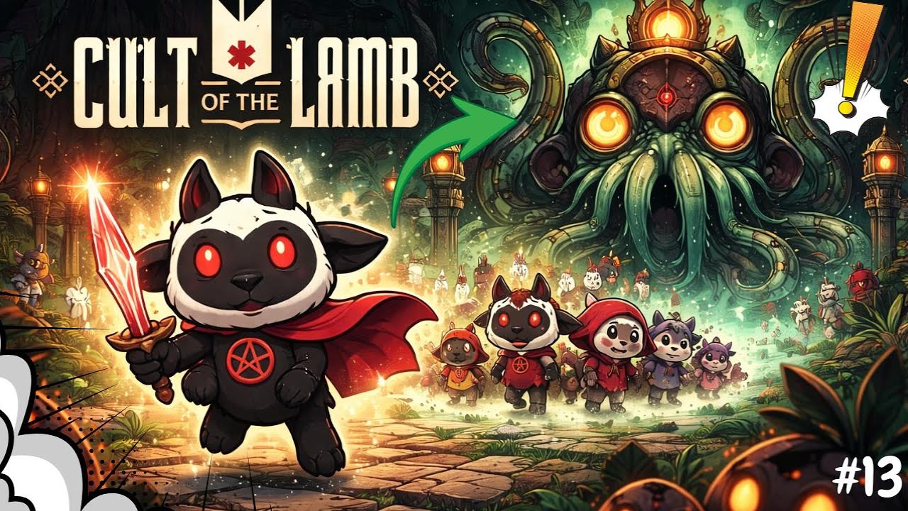 Wir scheitern am 3. Boss Kallamar!💀 | Cult of the Lamb Deutsch | Folge 13