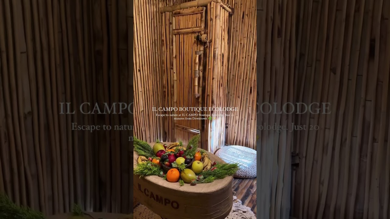 Escape to nature at IL CAMPO Boutique Ecolodge🍃