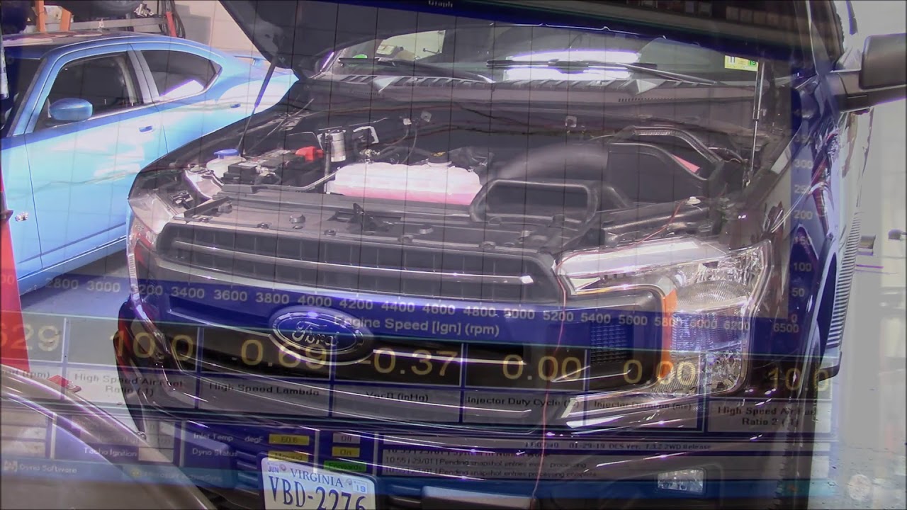 2018 F-150 5.0 JLT Intake dyno test