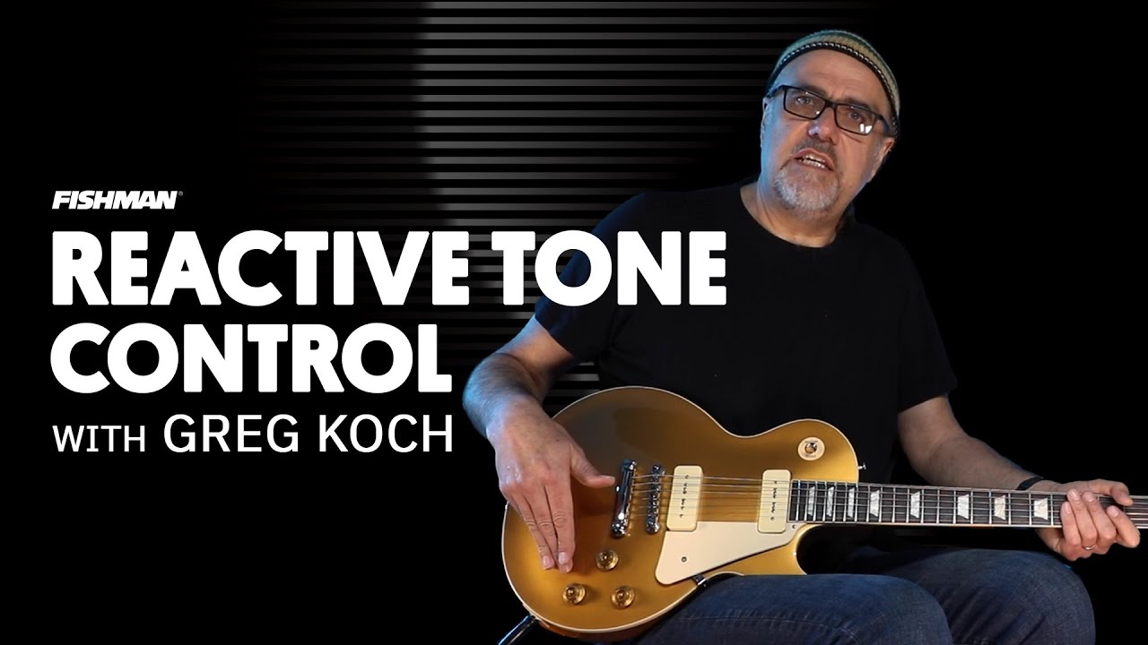 Fishman Fluence Reactive Tone Control | Greg Koch Playthrough