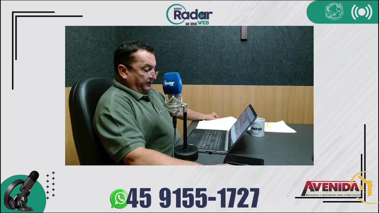 RÁDIO RADAR WEB AO VIVO - PROGRAMA EDIO ROSSETTO - DIA 16.02.26